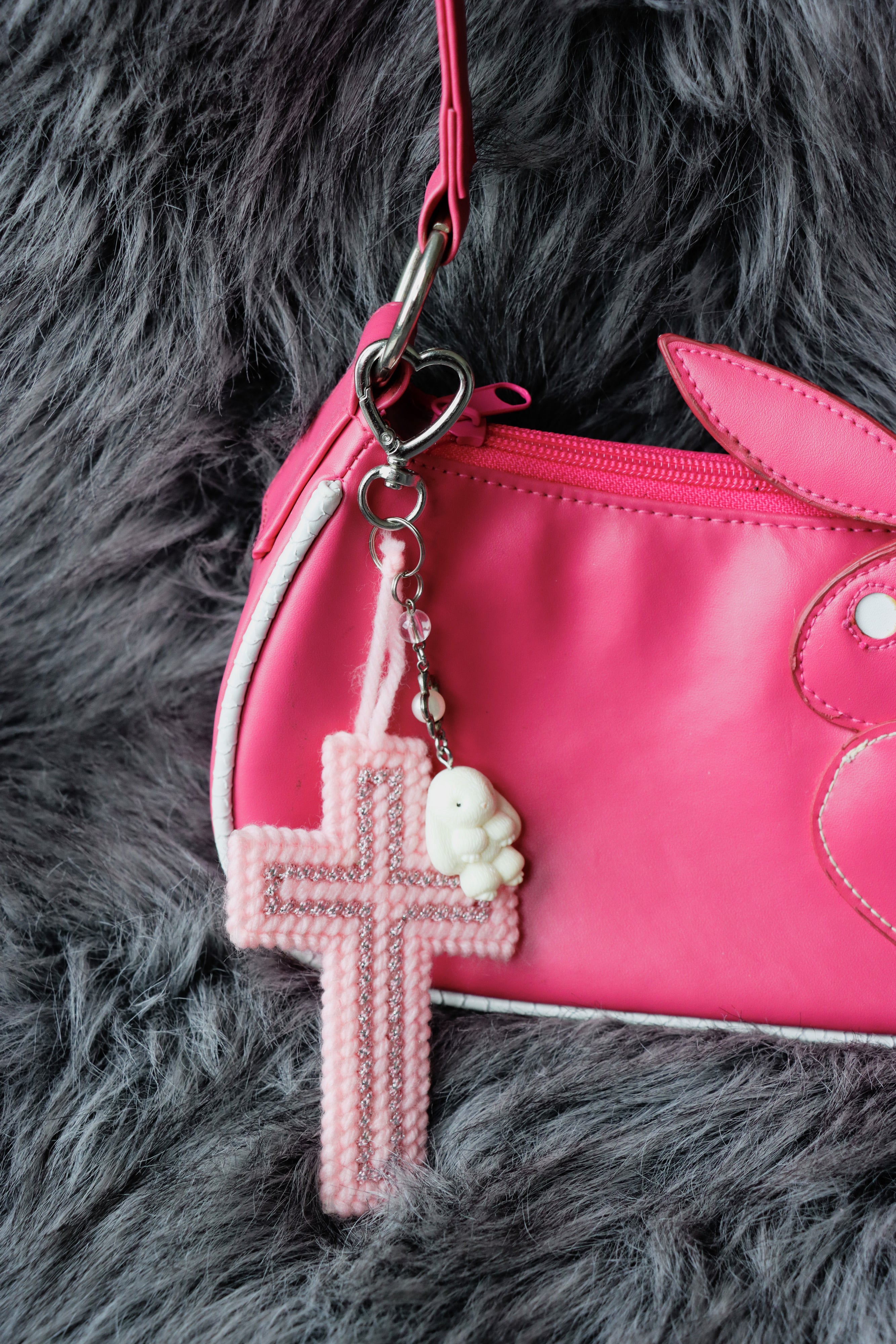 Bunny Love Bag Charm